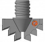 Долото шнековое лопастное Д2ЛК-85.42.Сп.28