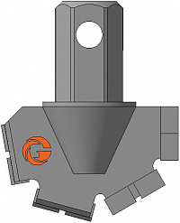 Долото шнековое лопастное ДПО-112.57.Ш41 фото