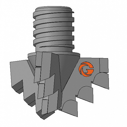 Долото шнековое лопастное Д3ЛК-95.42.Сп.28 фото